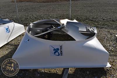 Ventec 72in Barn Fan, Fan Sells With Shroud And Fan Guard, Powerd By 3hp 3phase