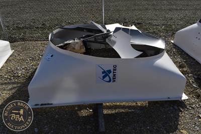 Ventec 72in Barn Fan, Fan Sells With Shroud And Fan Guard, Powerd By 3hp 3phase