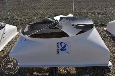 Ventec 72in Barn Fan, Fan Sells With Shroud And Fan Guard, Powerd By 3hp 3phase