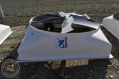 Ventec 72in Barn Fan, Fan Sells With Shroud And Fan Guard, Mounting Edge On One