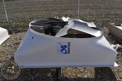 Ventec 72in Barn Fan, Fan Sells With Shroud And Fan Guard, Mounting Edge On One