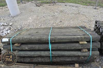 Treated Fence Post, 4IN X 7FT, 36 In Bundle