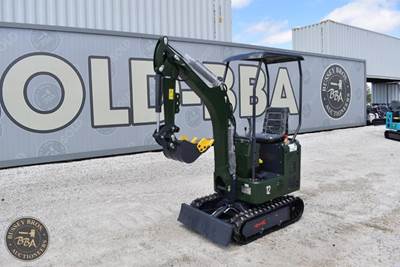 ZJG Mini Excavator 70in Max Loading Height, 64in Max Digging Depth, 0.883cu ft