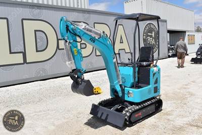 ZJG Mini Excavator 70in Max Loading Height, 64in Max Digging Depth, 0.883cu ft