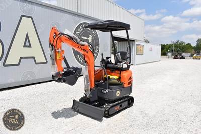 Ats Mini Excavator 1.06cu ft Bucket Capacity, Blade, Manual Thumb, Led Working