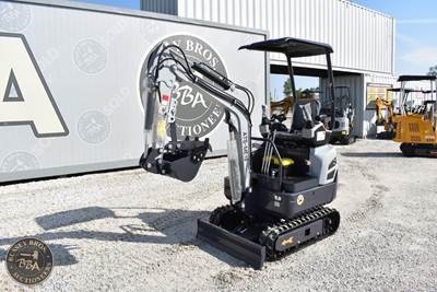 Ats Mini Excavator 1.06cu ft Bucket Capacity, Blade, Manual Thumb, Led Working