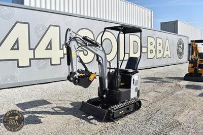 Ats Mini Excavator 1.06cu ft Bucket Capacity, Blade, Manual Thumb, Led Working