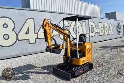 Ats Mini Excavator 1.06cu ft Bucket Capacity, Blade, Manual Thumb, Led Working
