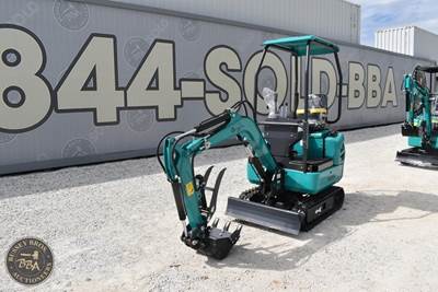 CFG Mini Excavator Blade, Manual Thumb, Led Working Light, Gas Engine, Toolbox,