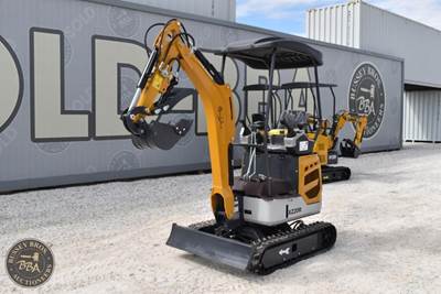CFG Mini Excavator Blade, Hydr Thumb, Led Working Light, Gas Engine, Toolbox,