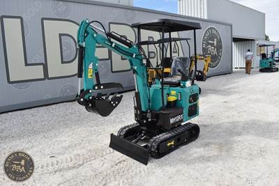 CFG Mini Excavator Blade, Manual Thumb, Led Working Light, Gas Engine, Toolbox,