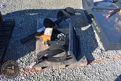 Wolverine MINI AUGER ATTACHMENT Rotating Pallet Forks