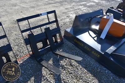 Wolverine MINI PALLET FORK ATTACHMENT Rotating Pallet Forks