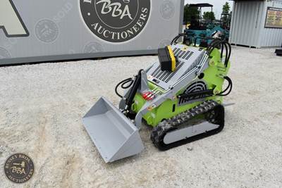 Ats Mini Skid Steer Rubber Tracks, Aux Hydraulics, Gas Engine, Toolbox, Ats-T460
