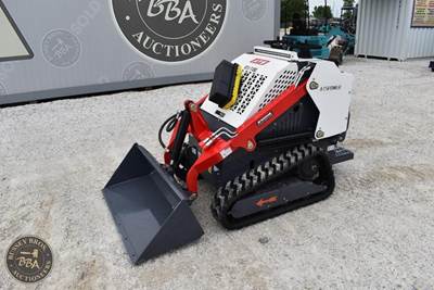 Ats Mini Skid Steer Rubber Tracks, Aux Hydraulics, Gas Engine, Toolbox, Ats-T480