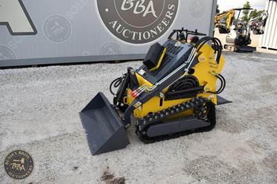 Ats T460 Mini Skid Steer Rubber Tracks, Work Lights, Aux Hydraulics, Smooth
