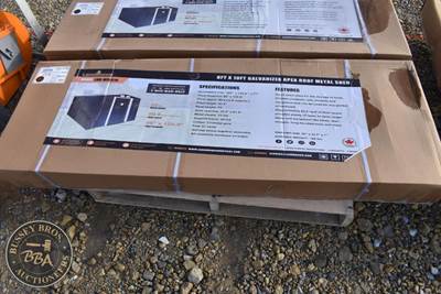 LANDHONOR 8FTX12FT METAL SHED Storage Building