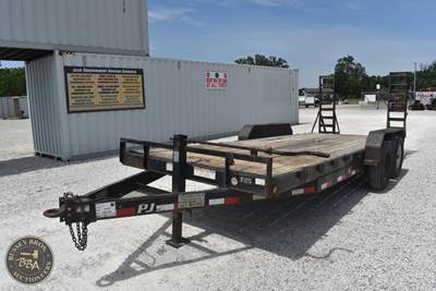 PJ 20x84 Tandem Axle Steel Tag Trailer