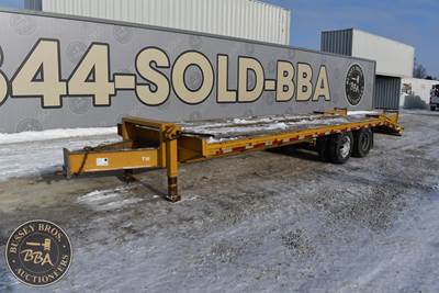 20ft Tandem Axle Steel Tag Trailer