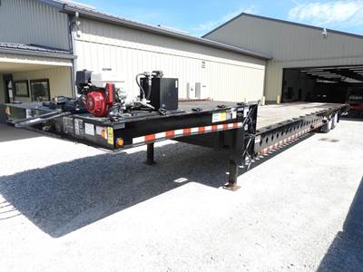 Muv-All DROP DECK TRAILER Traveling Axle Trailer