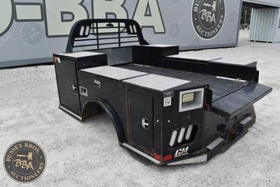 Used CM 8 Ft Truck Bed with Tool Boxes, Lights, Hitch Receiver