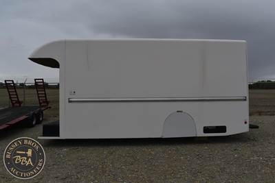 Box Truck Bed, Rear Exit Door And Step, Front Entry Door