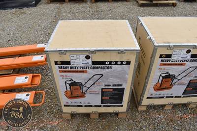 Ats Heavy Duty Plate Compactor Walk Behind, Foldable Handle, Gasoline, 5500vpm,