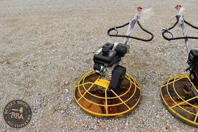 Rato Concrete Trowel Walk Behind, Gas Motor, 212cc, 7hp, New/Unused