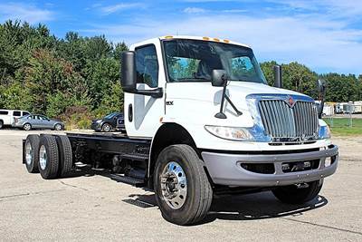 International MV Tandem Axle Cab & Chassis Truck - Cummins, 260HP, 6 Speed Amt