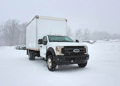 Ford F-550 Box Truck - 330HP, 6 Speed Amt
