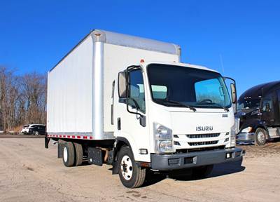 Isuzu NPR HD Box Truck - 215HP, Liftgate