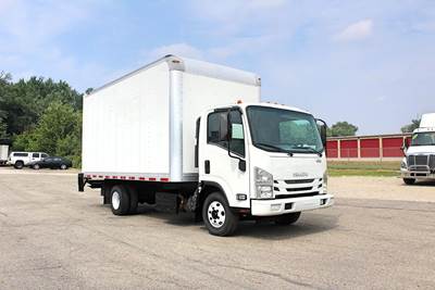 Isuzu NPR HD 16 ft Box Truck - 215HP, 6 Speed Amt, Liftgate