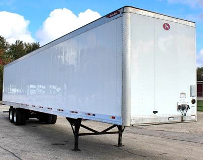 Great Dane 53 ft Dry Van Trailer - Swing Door, Air Ride, Sliding Axle