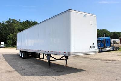 Hyundai 53 ft Dry Van Trailer - Swing Door, Air Ride, Sliding Axle