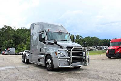 Freightliner Cascadia 126 Sleeper Semi Truck - Raised Roof Sleeper, Detroit 505HP, 12 Speed Dt12 Amt