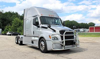 Freightliner Cascadia 126 Sleeper Semi Truck - Raised Roof Sleeper, Detroit 505HP, 12 Speed Dt12 Amt
