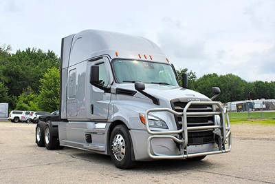 Freightliner Cascadia 126 Sleeper Semi Truck - Raised Roof Sleeper, Detroit 505HP, 12 Speed Dt12 Amt