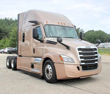 Freightliner Cascadia 126 Sleeper Semi Truck - Raised Roof Sleeper, Detroit 455HP, 12 Speed Dt12 Amt
