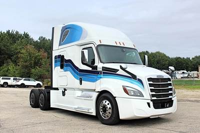 Freightliner Cascadia 126 Sleeper Semi Truck - Raised Roof Sleeper, Detroit 505HP, 12 Speed Dt12 Amt