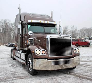 Freightliner Coronado 132 Sleeper Semi Truck - Raised Roof Sleeper, Detroit 500HP, 13 Speed Endurant Manual