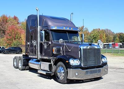 Freightliner Coronado 132 Sleeper Semi Truck - Raised Roof Sleeper, Detroit 500HP, 13 Speed Manual