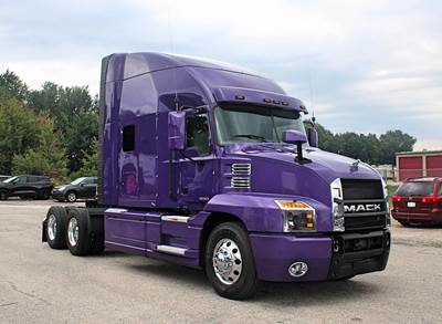 Mack Anthem 64T Sleeper Semi Truck - Raised Roof Sleeper, MP8 455HP, 12 Speed M Drive Amt