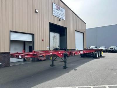 Marquez 40’ TRI-AXLE SPRING RIDE HAY CHASSIS Container Chassis