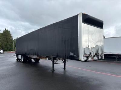 Fontaine 48x102 Tandem Axle Aluminum Curtain Side Trailer - Air Ride, Fixed Spread Axle