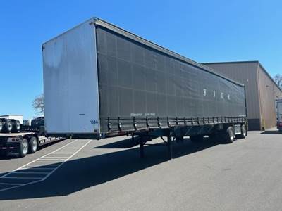 Western 46x102 Tandem Axle Curtain Side Trailer - Air Ride, Fixed Spread Axle