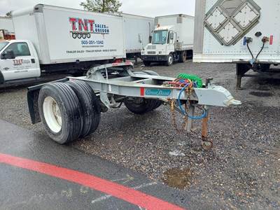 Great Dane 8' NECK SINGLE AXLE DOLLY Single Axle Steel Dolly Trailer - Spring, Fixed Axle