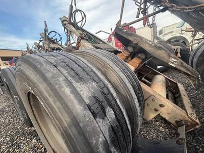 Silver Eagle Single Axle Steel Dolly Trailer - Spring, Fixed Axle