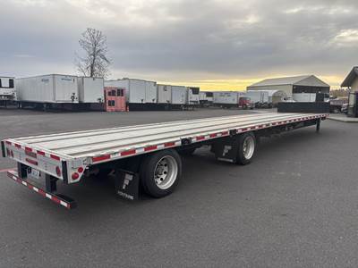 Fontaine 53x102 Combination Drop Deck Trailer - Air Ride, Sliding Spread Axle