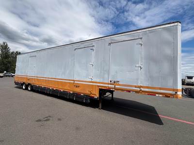Kentucky 50x102 Tandem Axle Aluminum Drop Frame Trailer - Air Ride, Fixed Axle