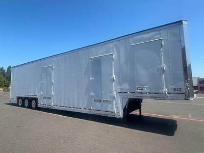 Kentucky 51x102 Tri Axle Aluminum Drop Frame Trailer - Air Ride, Fixed Axle